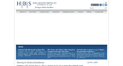 Desktop Screenshot of hallboothsmith.com